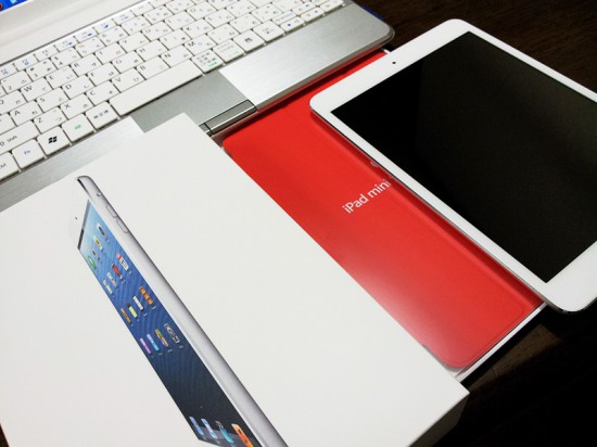 AS1410とiPad mini