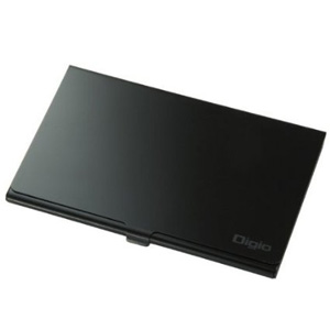 Digio2 microSDカードケース(丈夫なアルミ素材) ブラック