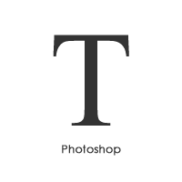 Photoshopのテキストボックス